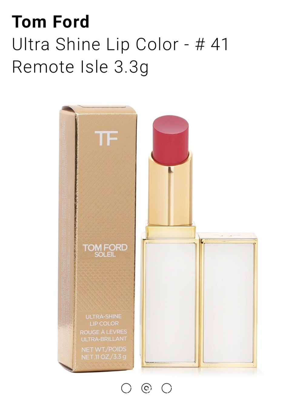 Tom Ford Soleil Ultra-Shine Lip Color — shade 41